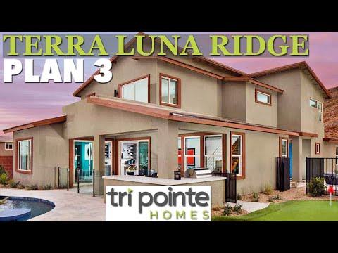 Stunning Summerlin Tri Pointe Homes at Terra Luna Ridge - Plan 3 | New Construction Las Vegas Homes