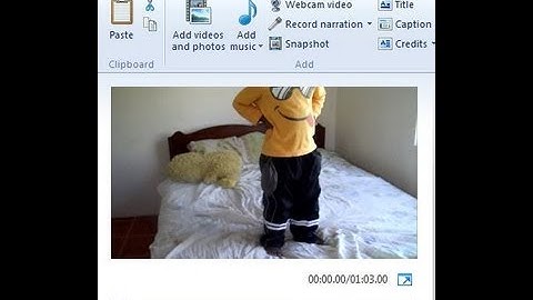 How to make a video brighter - Windows Movie Maker