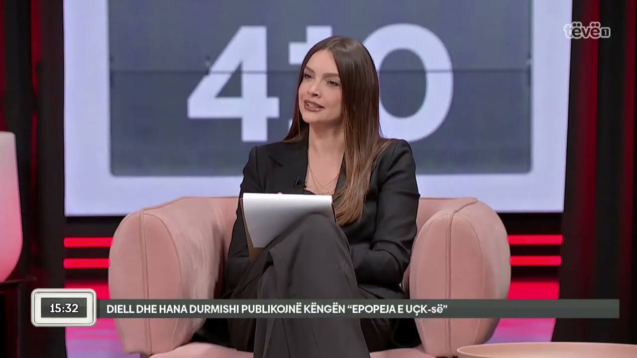 Talentët e vegjël këndojnë këngën e tyre “Epopeja e UÇK-së” në studion “410”