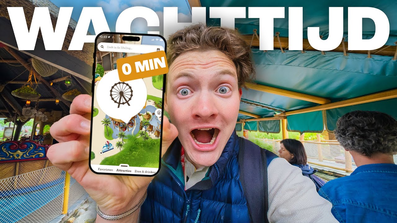 NOOIT MEER WACHTEN IN DE EFTELING!⏰| Bart Baan