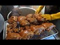 산본시장 족발, 20가지 야채 과일 한약재 - 산본시장과 범계 / Korean Braised Pig's Trotters (Jokbal) - Korean Street Food