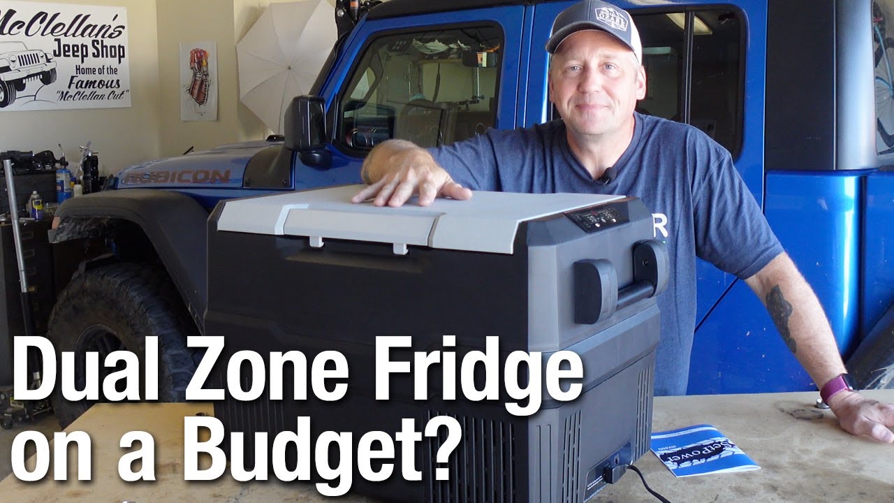 SetPower RV45D - Great Budget Dual Zone Fridge 