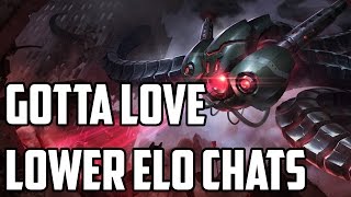 Lower elo chats