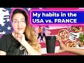 Home vs. abroad: Things I do way MORE in the USA than in FRANCE