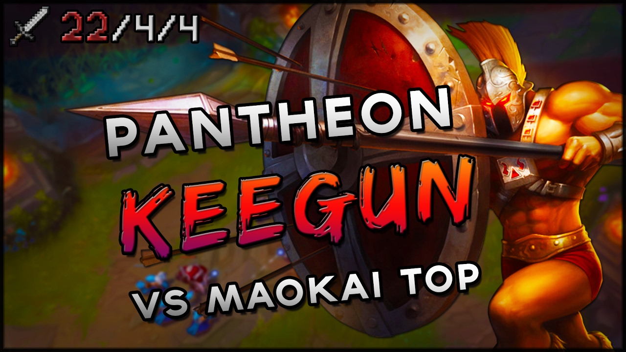 S7 | Keegun Pantheon vs Maokai TOP | Ranked League VOD