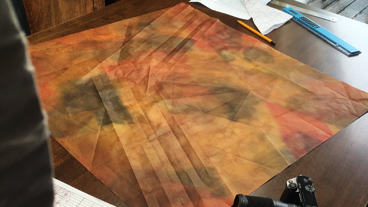 Origami Dragon ドラゴン Precrease Timelapse [Arisawa Yuga] YouTube