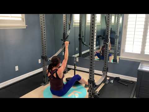 Seated single arm cable pull down