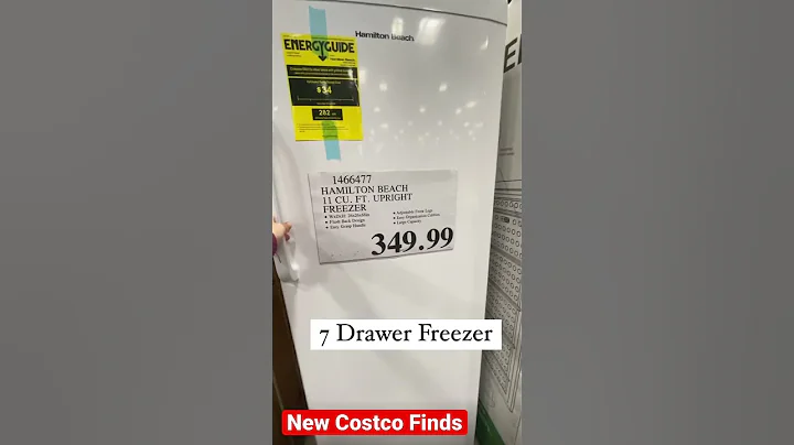 New at Costco - 7 Drawer Deep Freezer #costcofinds #costco #homeorganization #organized