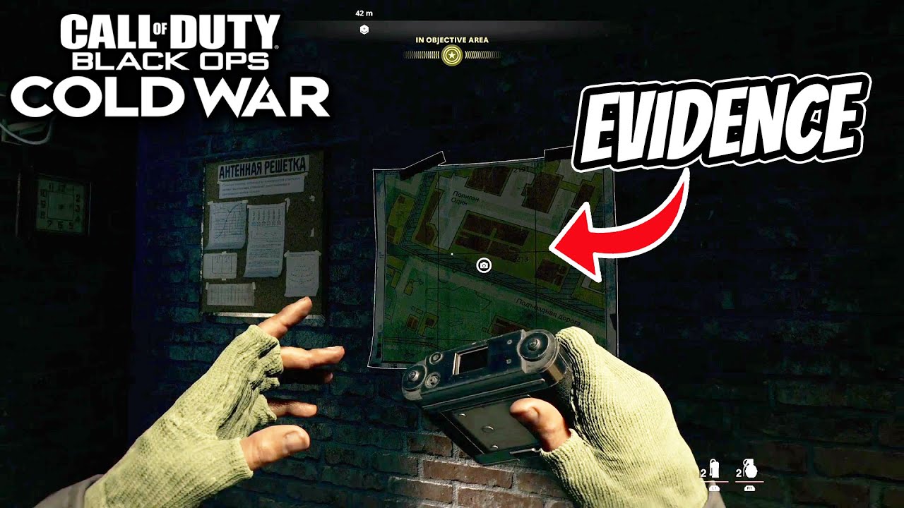 Black Ops Cold War Redlight Greenlight Evidence Location Operation Red Circus Evidence Shorts