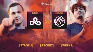 Cloud9 vs Leviatán  VCT Americas Stage 1  W1D1  Map 3