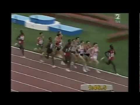 FERMÍN CACHO - ORO EN 1500 M. EN JUEGOS OLÍMPICOS DE BARCELONA 92 - ESTADIO DE MONTJUIC