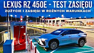 Lexus Rz 450E - Test Zużycia I Zasięgu