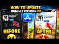 How To Update Bgmi 4.2 Version In IOS | update kaise Kare? | ￼ solution Hai. 