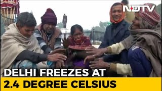 Weather Office's "Red" Warning Over Severe Cold Wave In Delhi