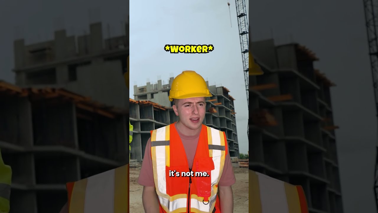 Construction Worker Gets Fired Shorts