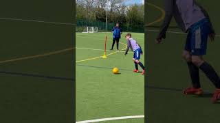 Striking drills # kids football training