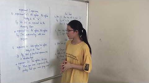 Experiment & Experience | Lose & Loose | Phân biệt một số từ dễ nhầm lẫn trong tiếng Anh #10