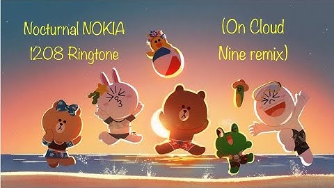 Nocturnal NOKIA 1208 ringtone (On Cloud Nine remix)