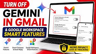 How to Disable Gemini AI in Gmail | Turn Off Smart Features (PC & Android) screenshot 4