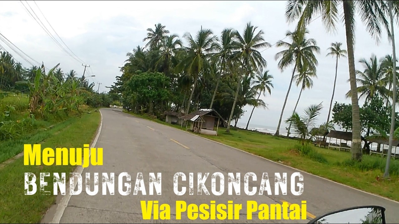 Start Motrip ke Bendungan Cikoncang 🏍️ Jalur Pantai Carita Lagi Sepi & Adem | part #1