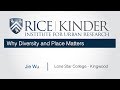 Why diversity and place matters  presented by jie wu  rice university kinder institute