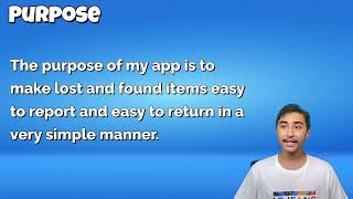 My First Product: The Lost & Found App!