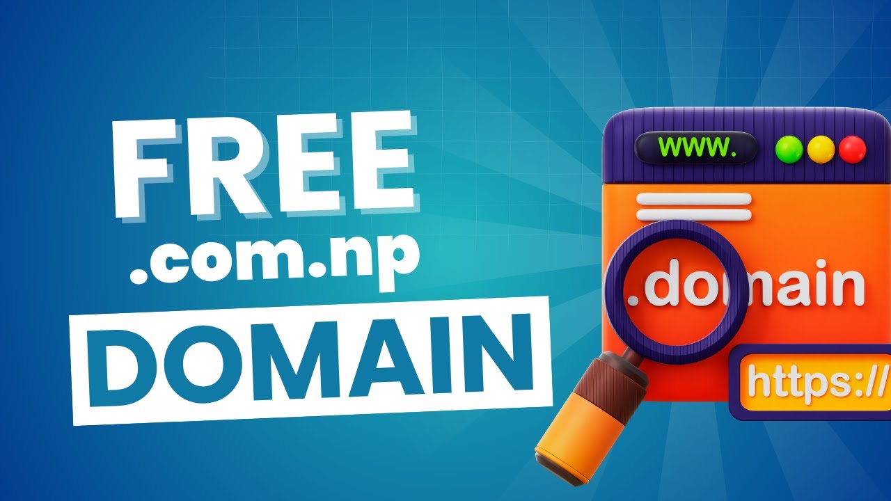 How to register free domain in Nepal | Free .np domain register