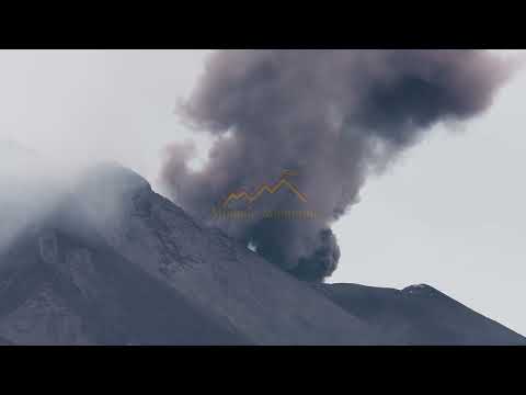 Video Eruzione Etna. Emissioni di cenere al Nordest. Settembre 2026