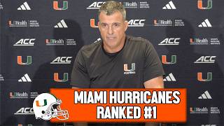 Mario Cristobal on Win Over Florida State, Previewing Pittsburgh & Ranked #1 | Press Conference