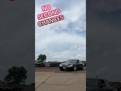 This Mercedes S500 Cost $80,000 New… Now It’s Worth Scrap #mercedes #s500 #sclass #luxurycars