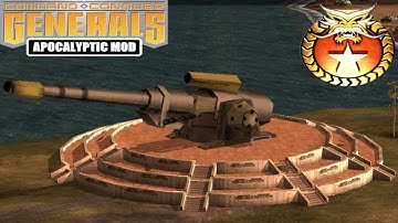 CHINA EMPEROR CANNON - C&C Generals Zero Hour Apocalyptic 2.2