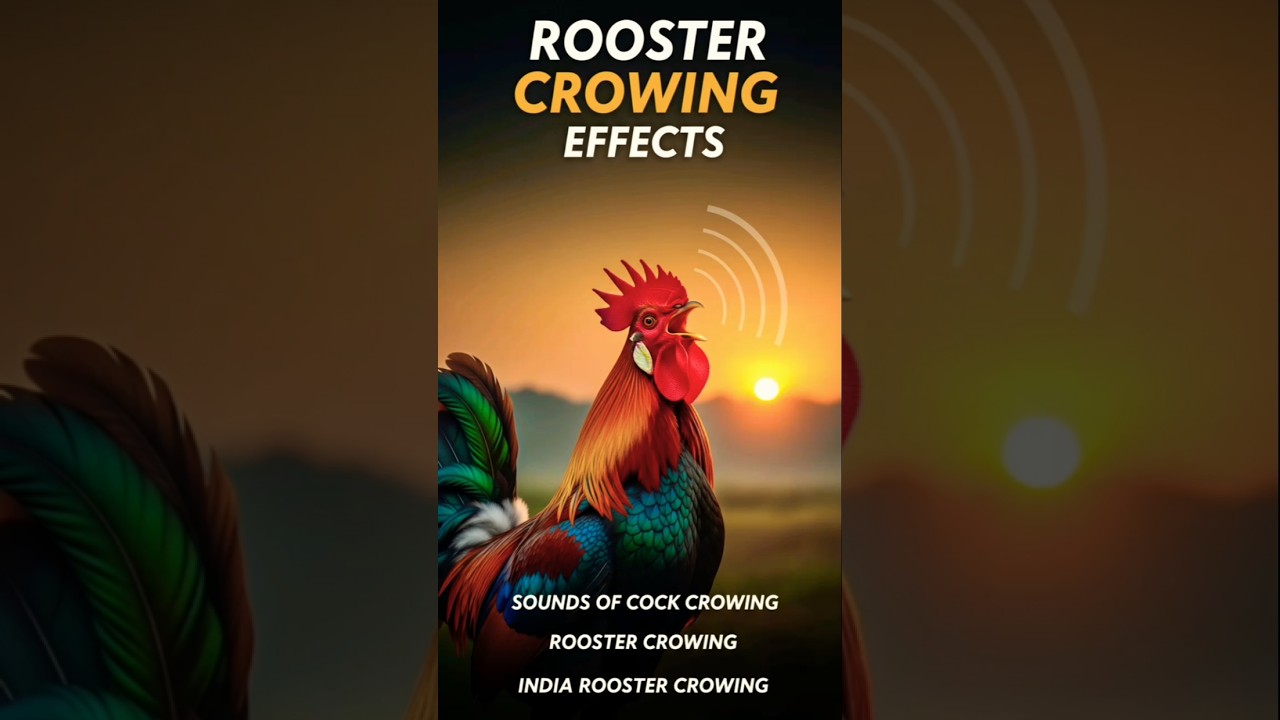 rooster crowing effects