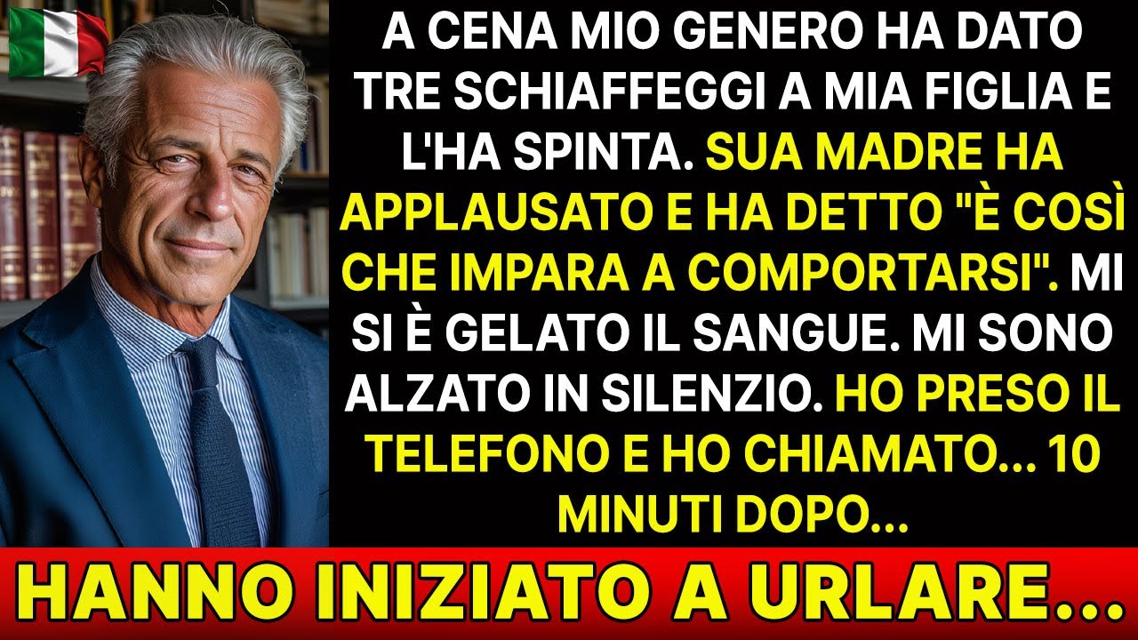 Il mio genero ha schiaffeggiato mia figlia; sua madre applaudiva… Allora ho fatto una chiamata...