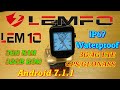 LEMFO LEM 10, 3GB+32GB, 1.82" Square 4G Android 7.1.1 Smartwatch,IP67 test, AnTuTu test,OK Google