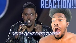 I Watched Chris Rock - Black People VS. NI**AS (Bring the Pain 1996) Reaction