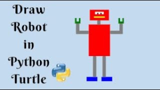 make Robot using Python by turtle