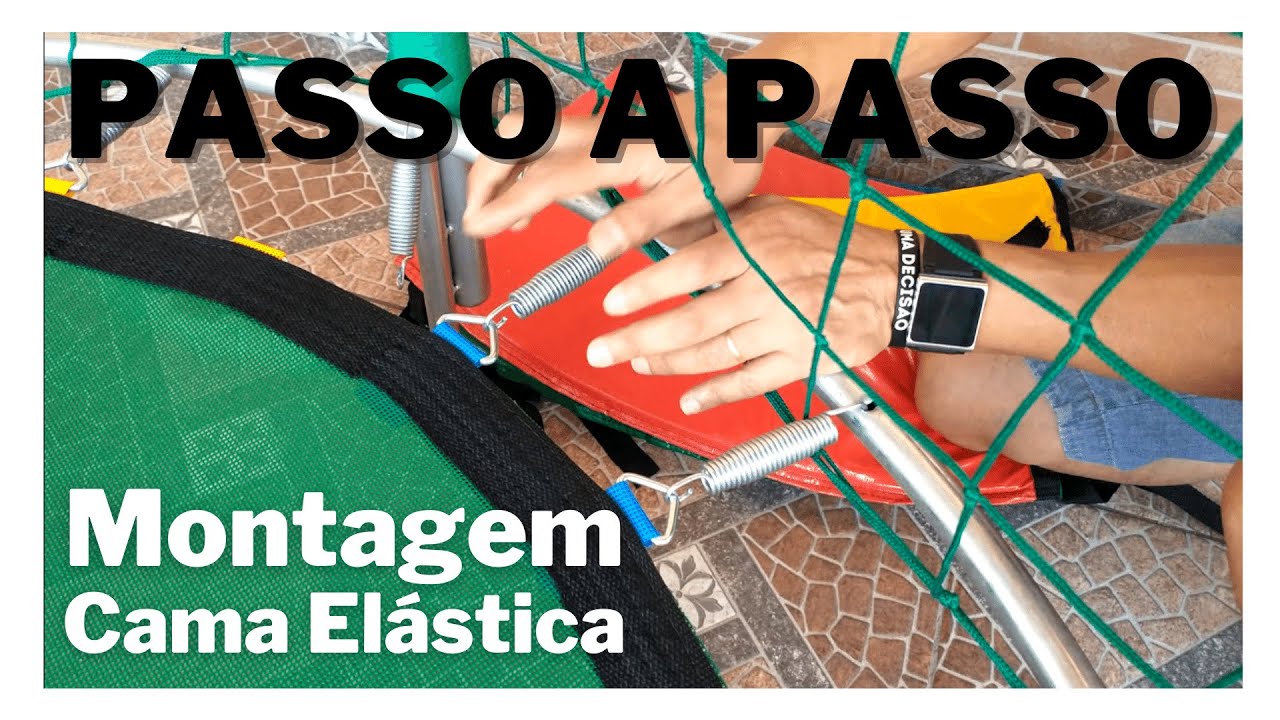 Como MONTAR Cama Elastica de 1,50mts da Canguri - Passo a Passo | José Monteiro