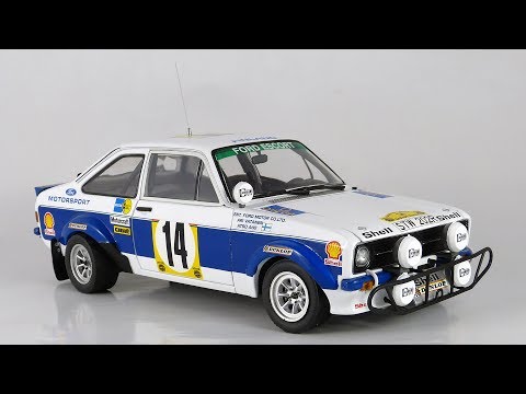 Solido Tron 1/43 - Ford Escort RS 1800 Safari Rally 1977 (Waldegard) - Montage Artisan