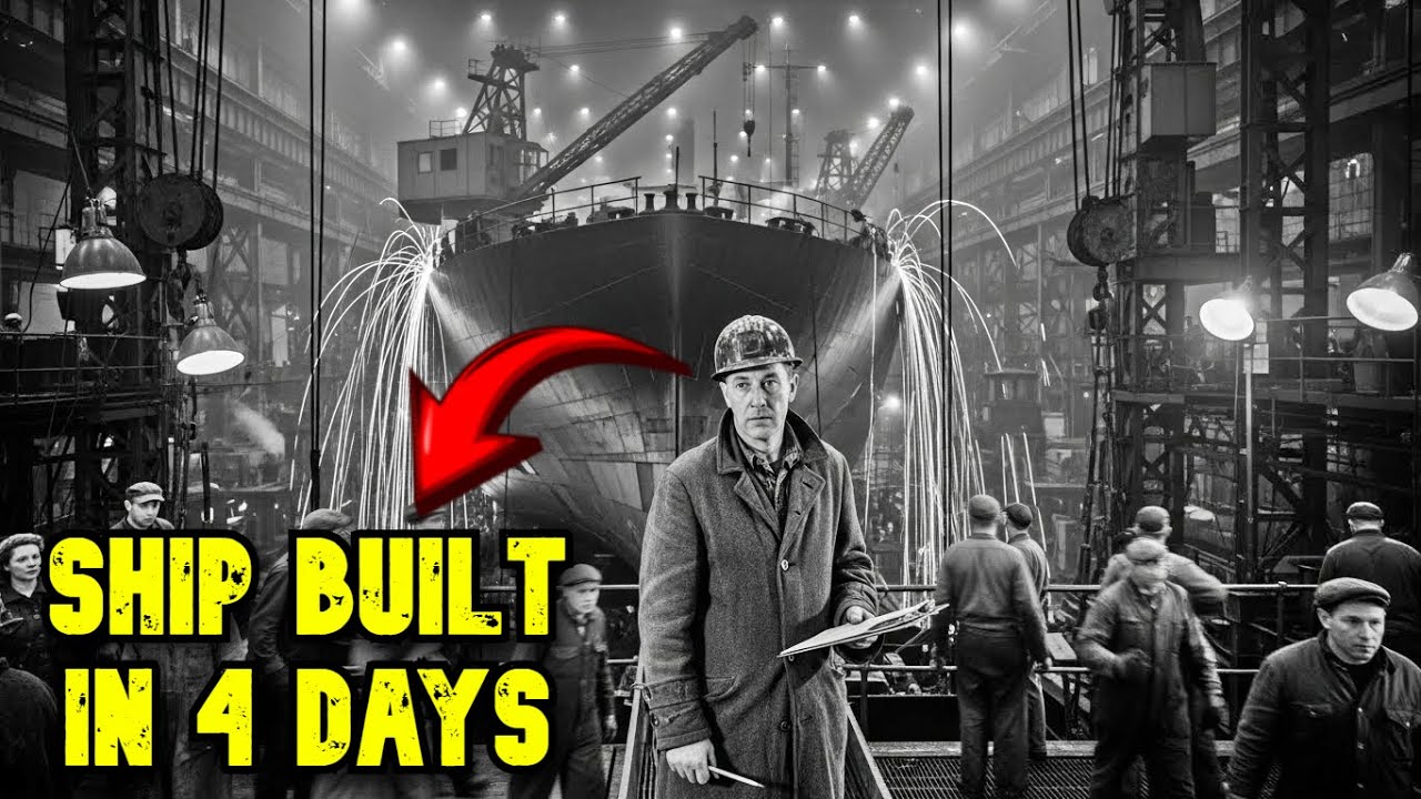 Built in 4 Days: The Insane WWII Shipyard Story You’ve Never Heard