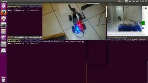 Self-driving car Demo1 (Tensorflow & OpenCV)