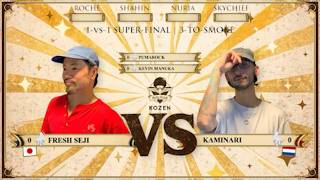 HOLY FUNK 2026 | Super Final (3-to-Smoke) | Fresh Seji vs Kaminari vs Pumarock vs Kevin Manuka