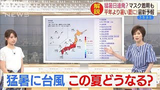 猛暑に台風・・・コロナの夏どうなる？気象予報士が解説(20/06/24)