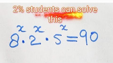 Only 2% Students Solve This Math Olympiad| Find x?