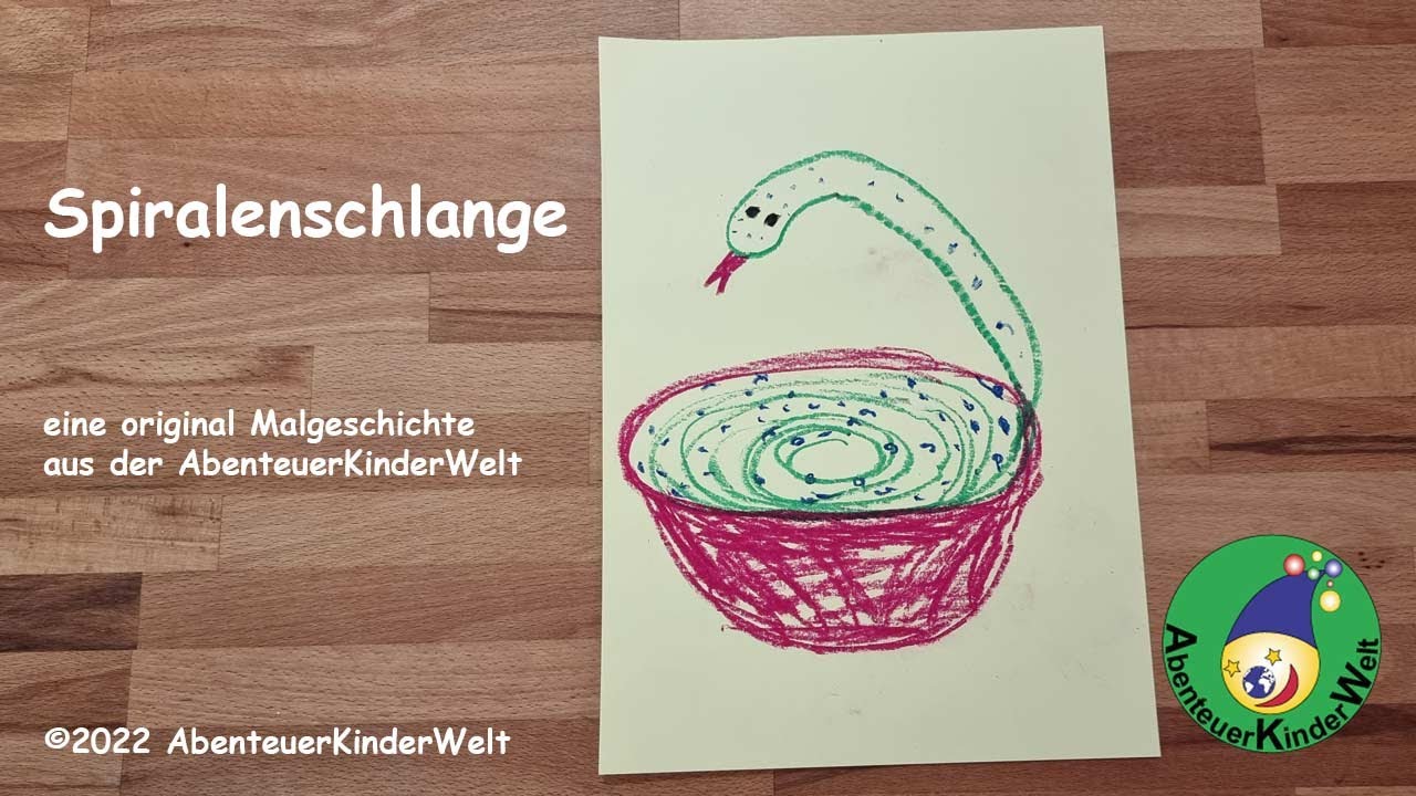 Spiralenschlange Malgeschichte