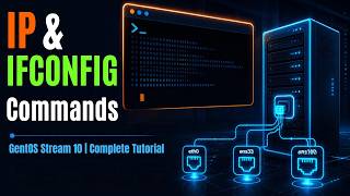 Full How to Use IP and Ifconfig Commands in Linux CentOS Stream 10 | Complete Tutorial News