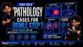 5 Must-Know Pathology Cases for USMLE Step 1 | Cancer Genetics, Immunology & Tumor Markers