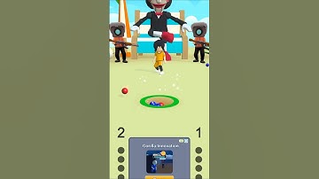 456 Run Challenge : Clash 3d #shorts #gaming #trending #gameplay