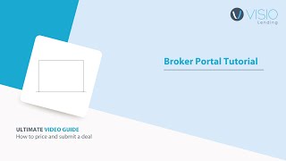 Broker Portal VO Tutorial 06 22
