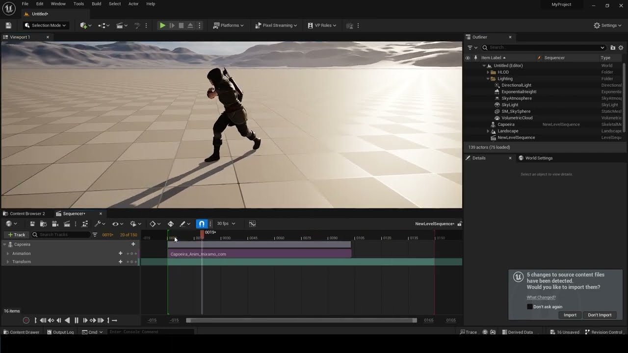 Character Animation Import from Mixamo to Unreal Engine: A Step-by-Step Guide