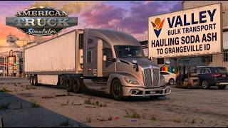 American Truck Simulator | Kenworth T680 Hauling Soda Ash | Rock Springs WY to Grangeville ID